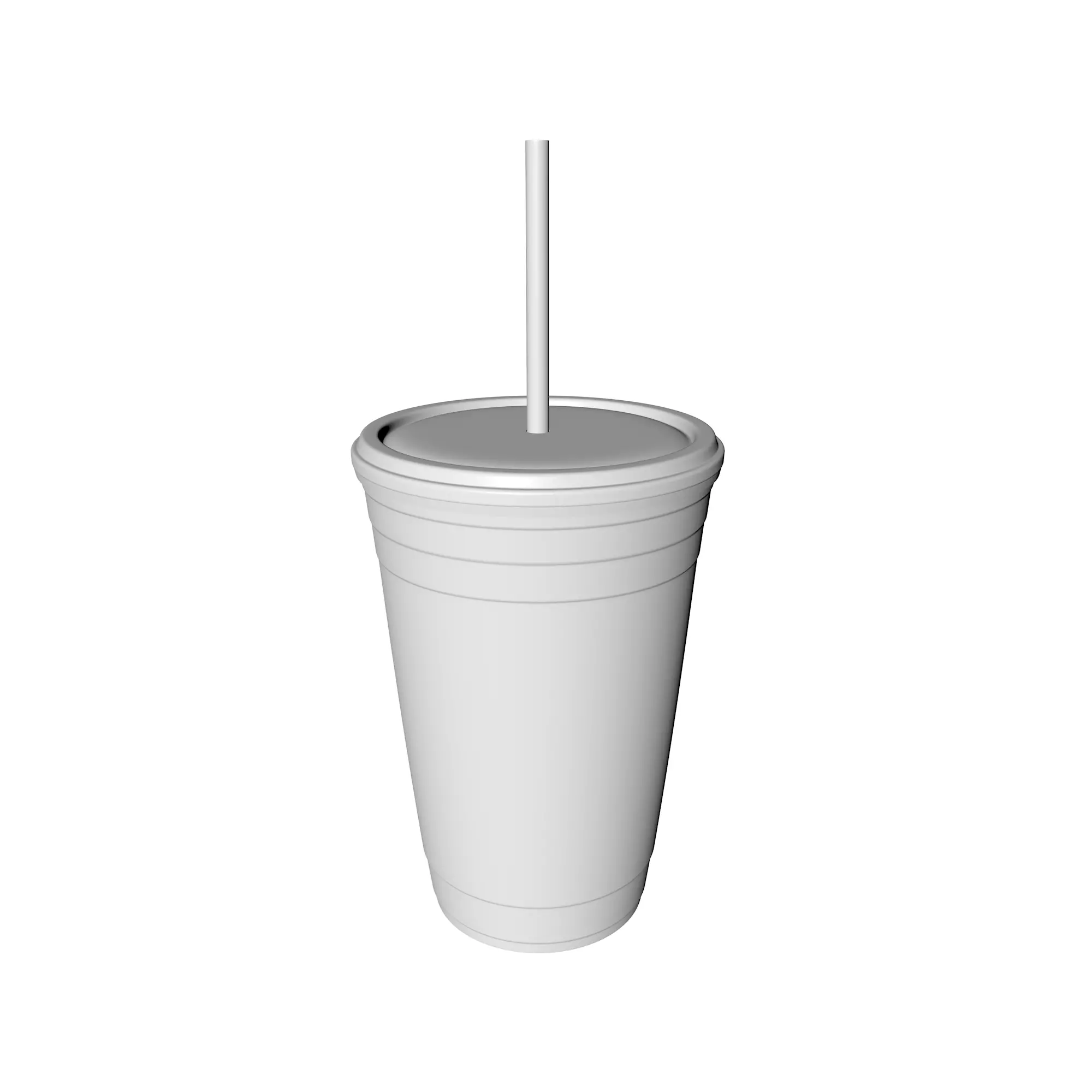paper cups 3D print model