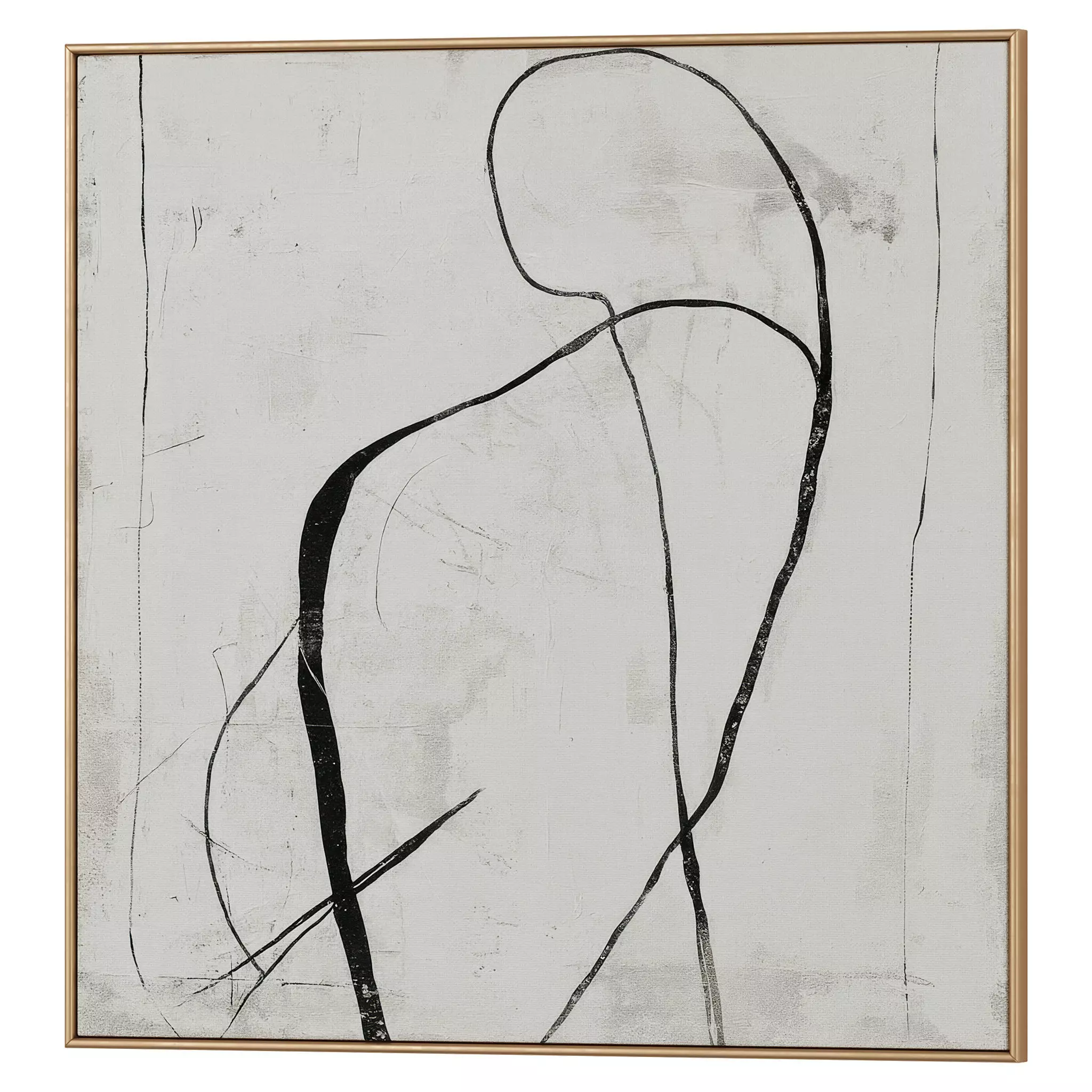 Abstract Painting Frame set 3D model