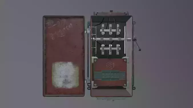 Old Industrial Electric Box - Vol 02