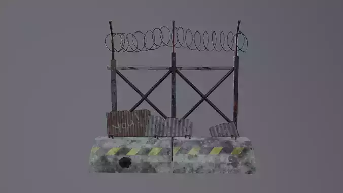 Apocalyptic Fence Wall - Vol 02