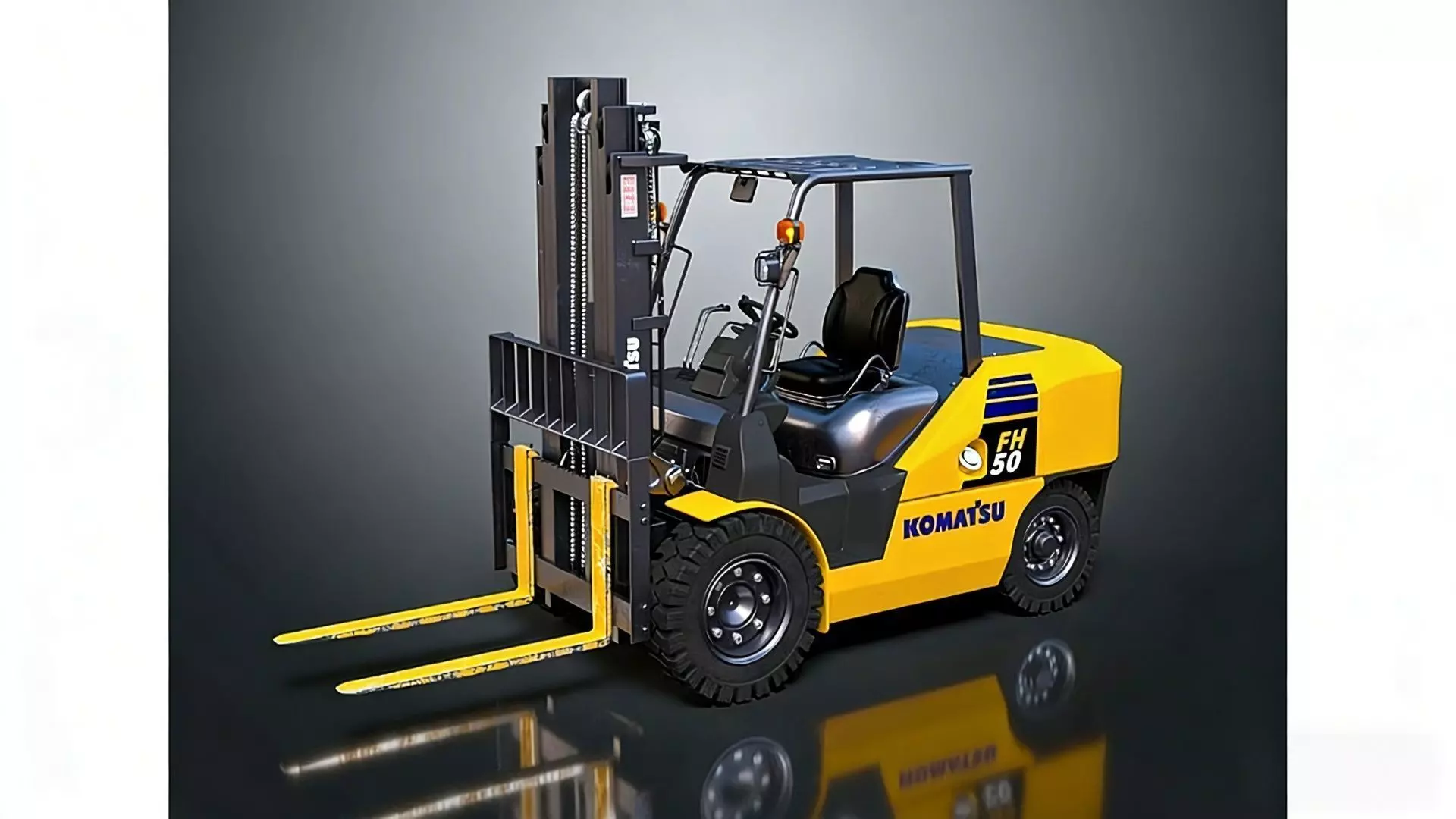 Forklift 3D model