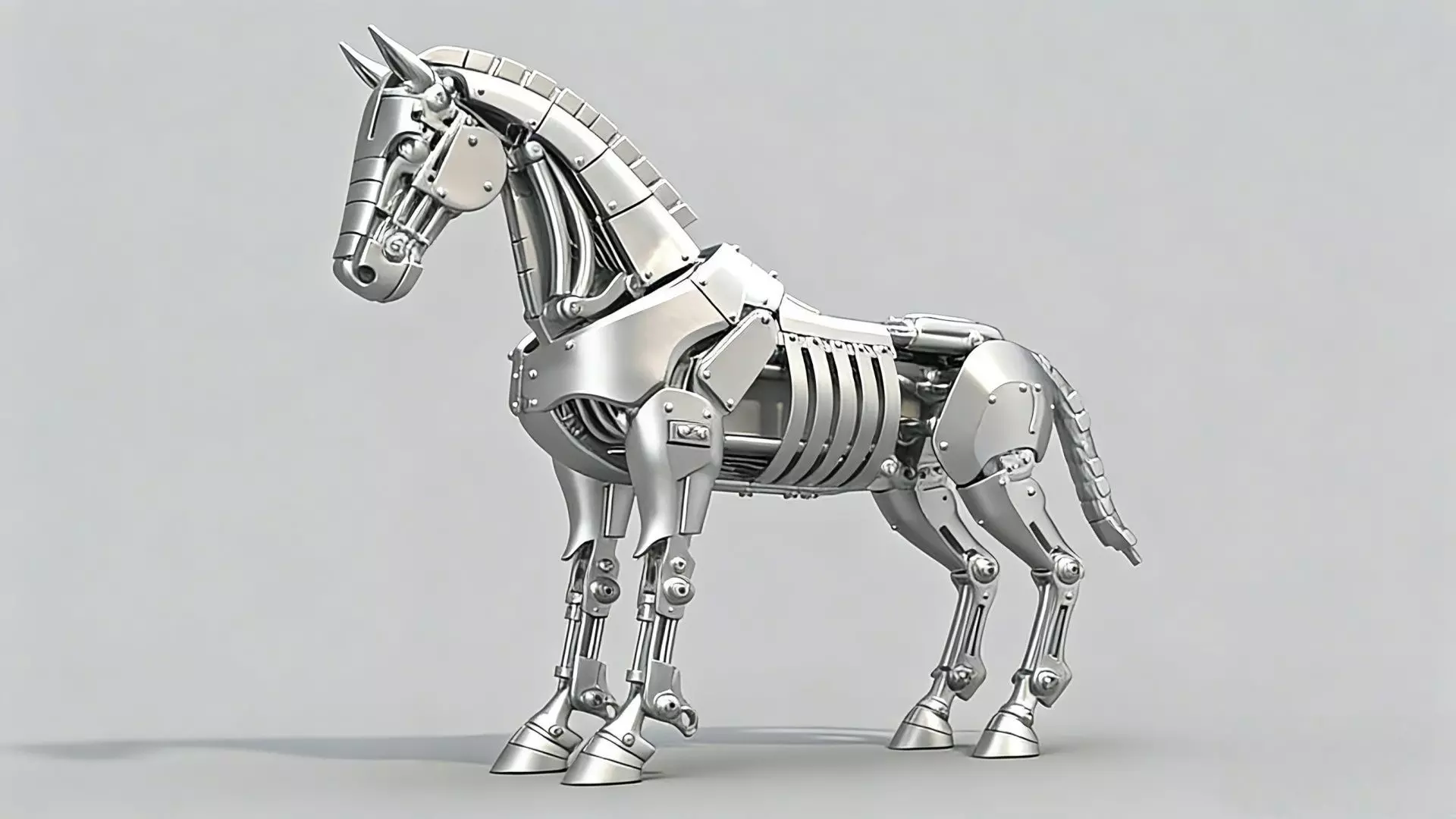 Mechanical horse 3D model