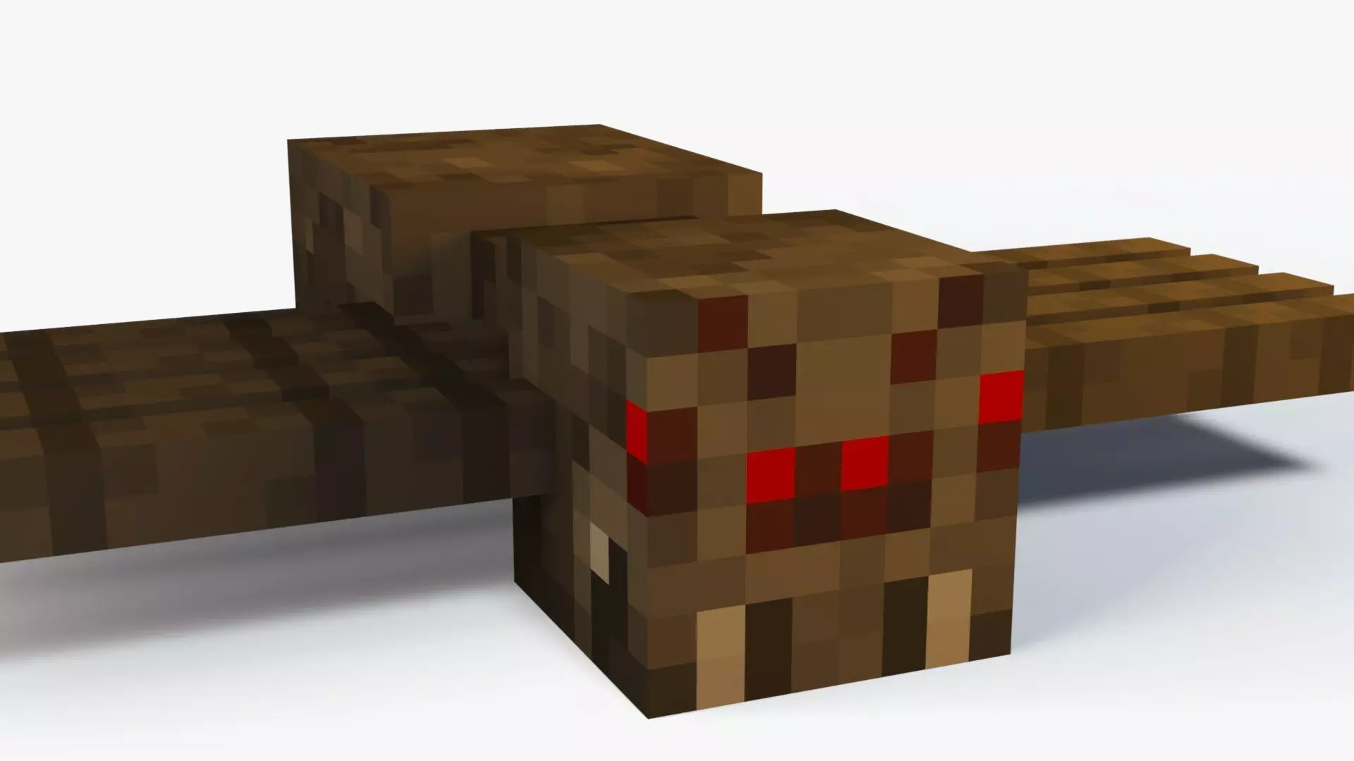 Minecraft Spider Low-poly 3D model