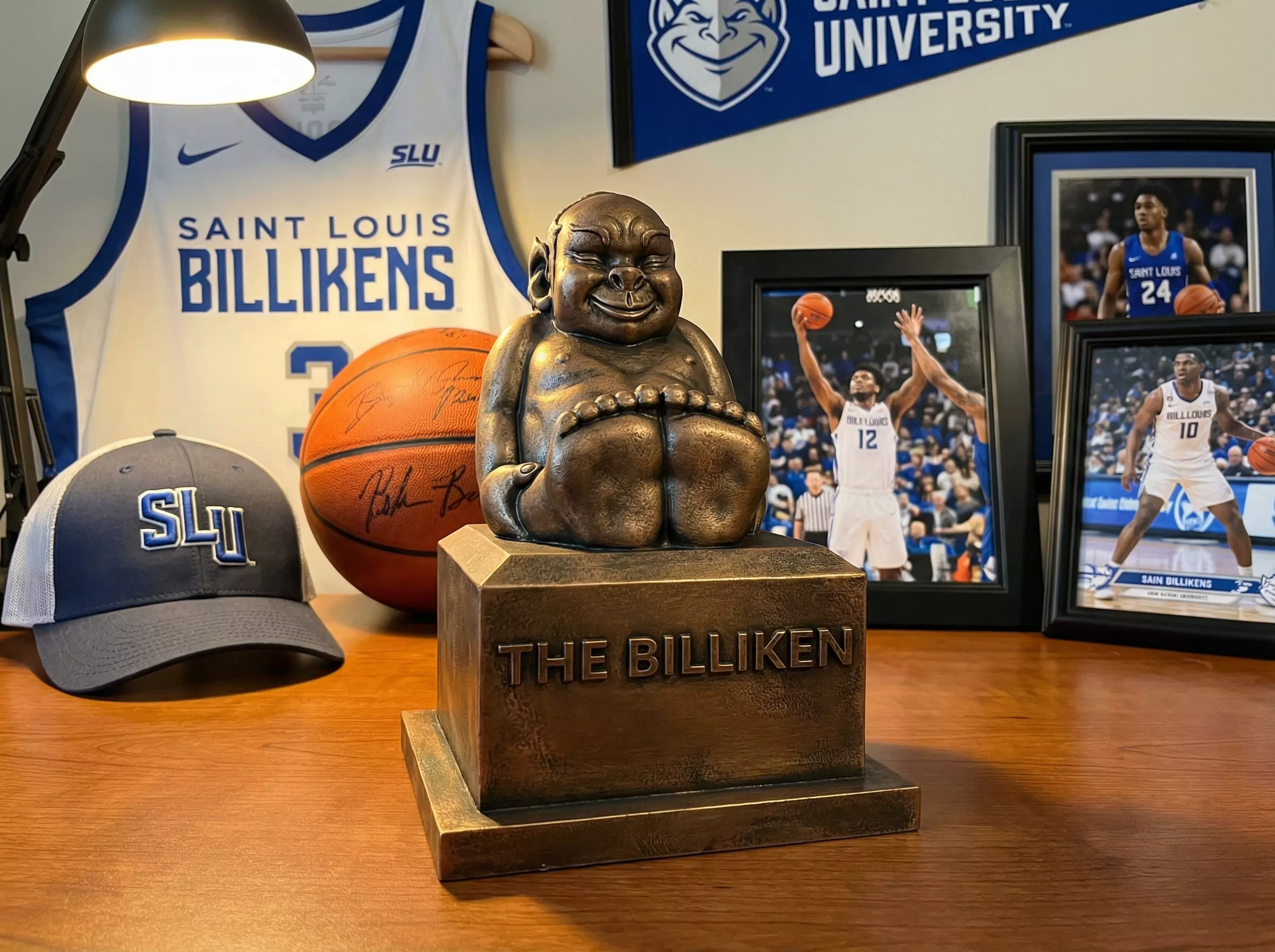 Billiken mascot statue - Saint Louis University 3D print model