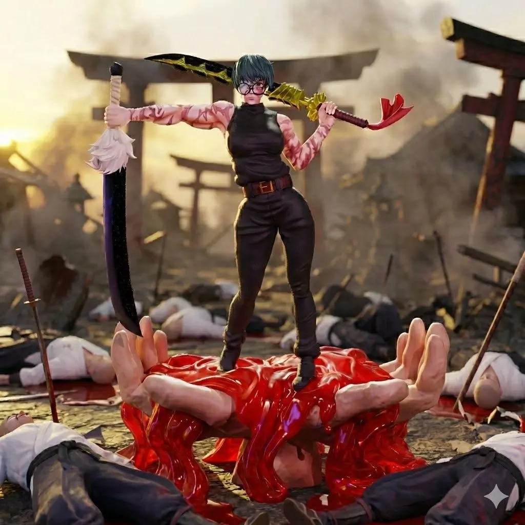 Maki Zenin Jujutsu Kaisen 3D print model