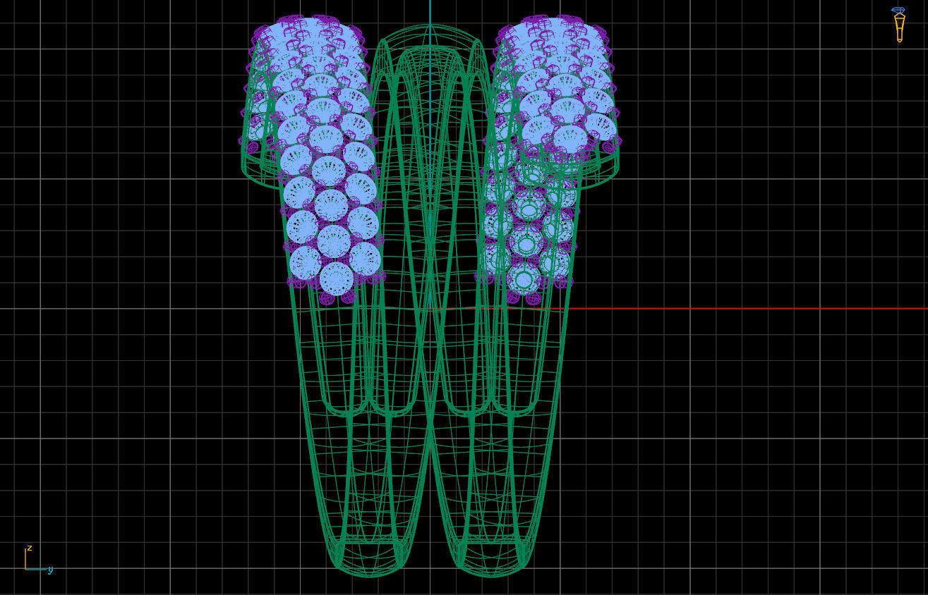 Ring gold with diamonds 3D print model_2