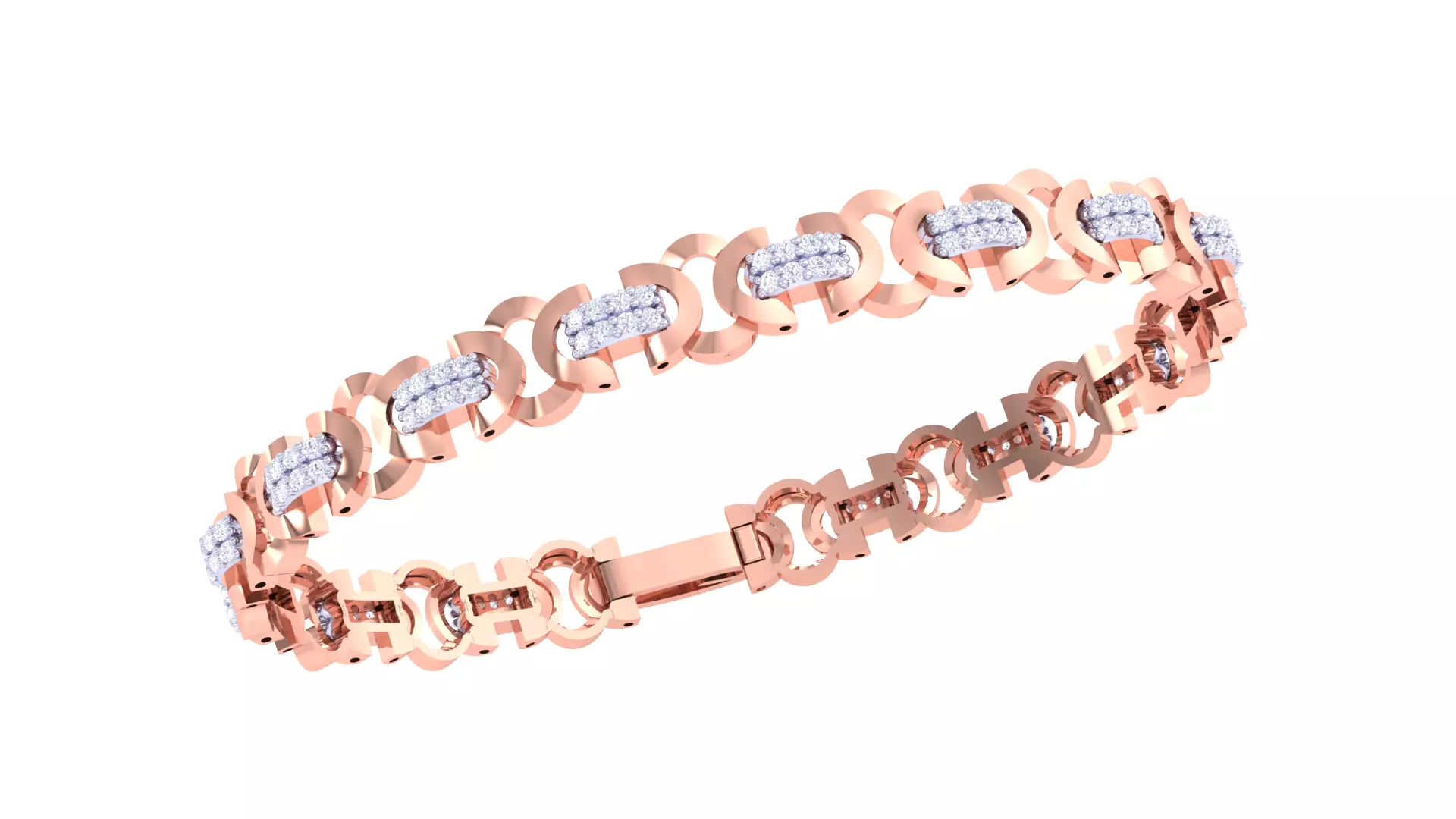 Bracelet Jewelry 3D Model Collection 28 Designs Set 3D print model