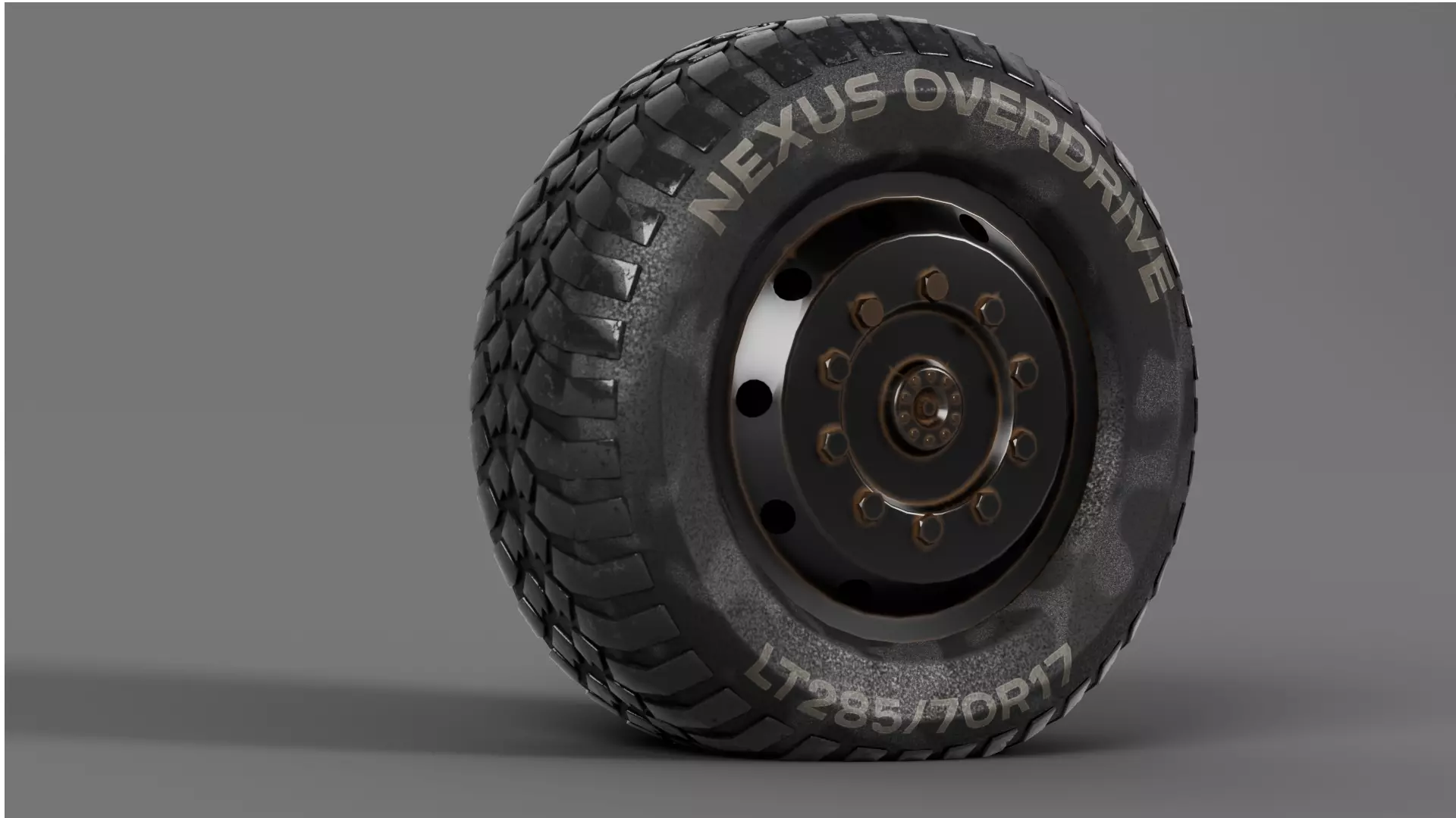 Off Road Tire 3D model
