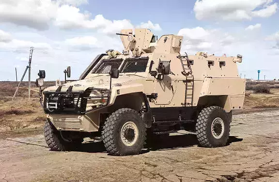 Otokar Cobra II Armored Vehicle Low Poly Tactical Model