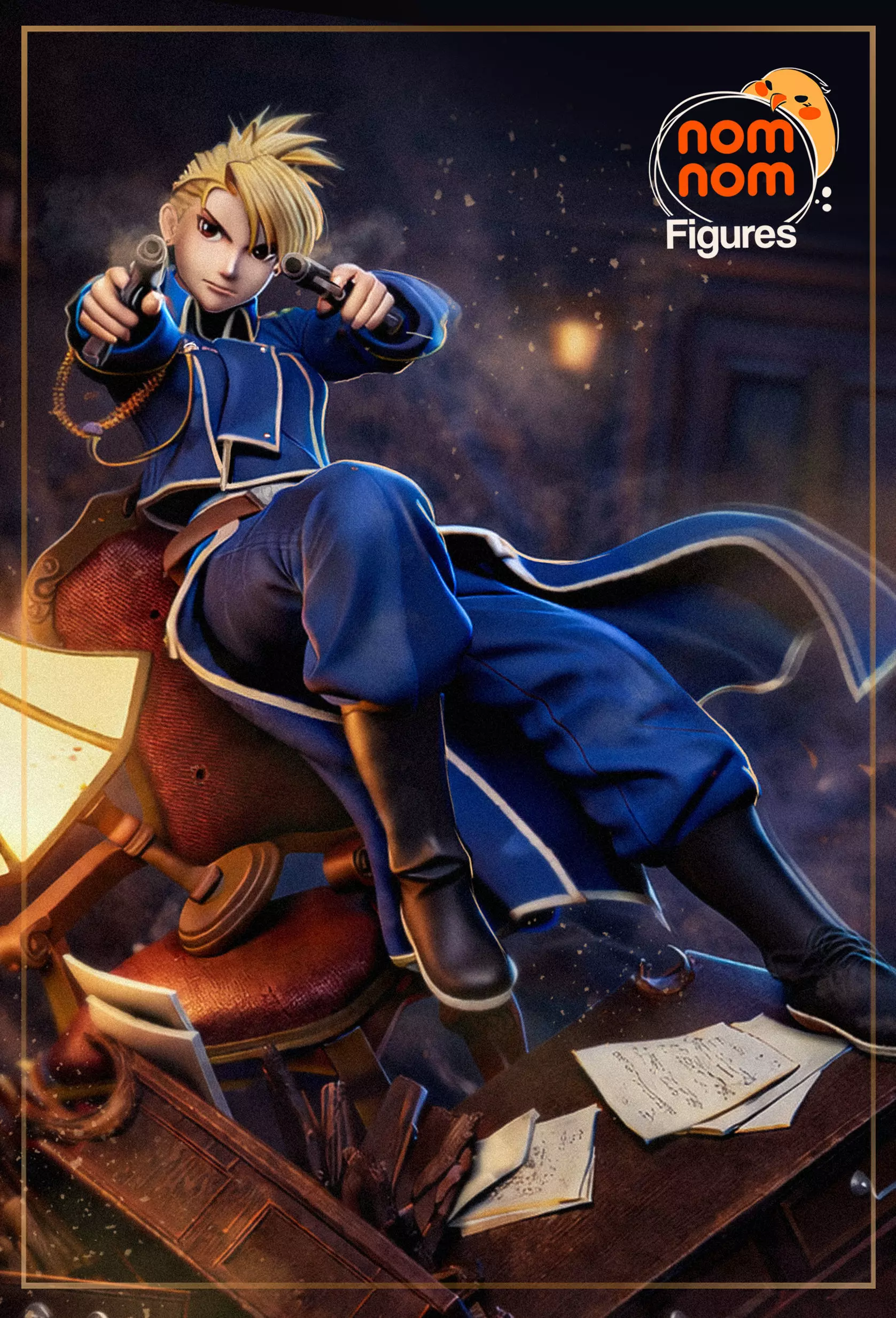 Riza Hawkeye - Fullmetal Alchemist 3D print model