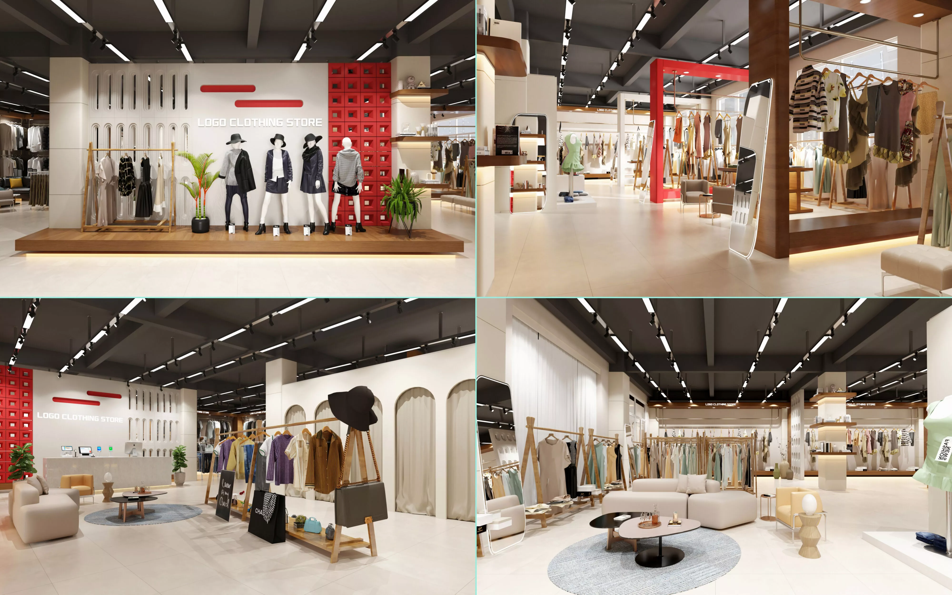 Clothing Store 3D model