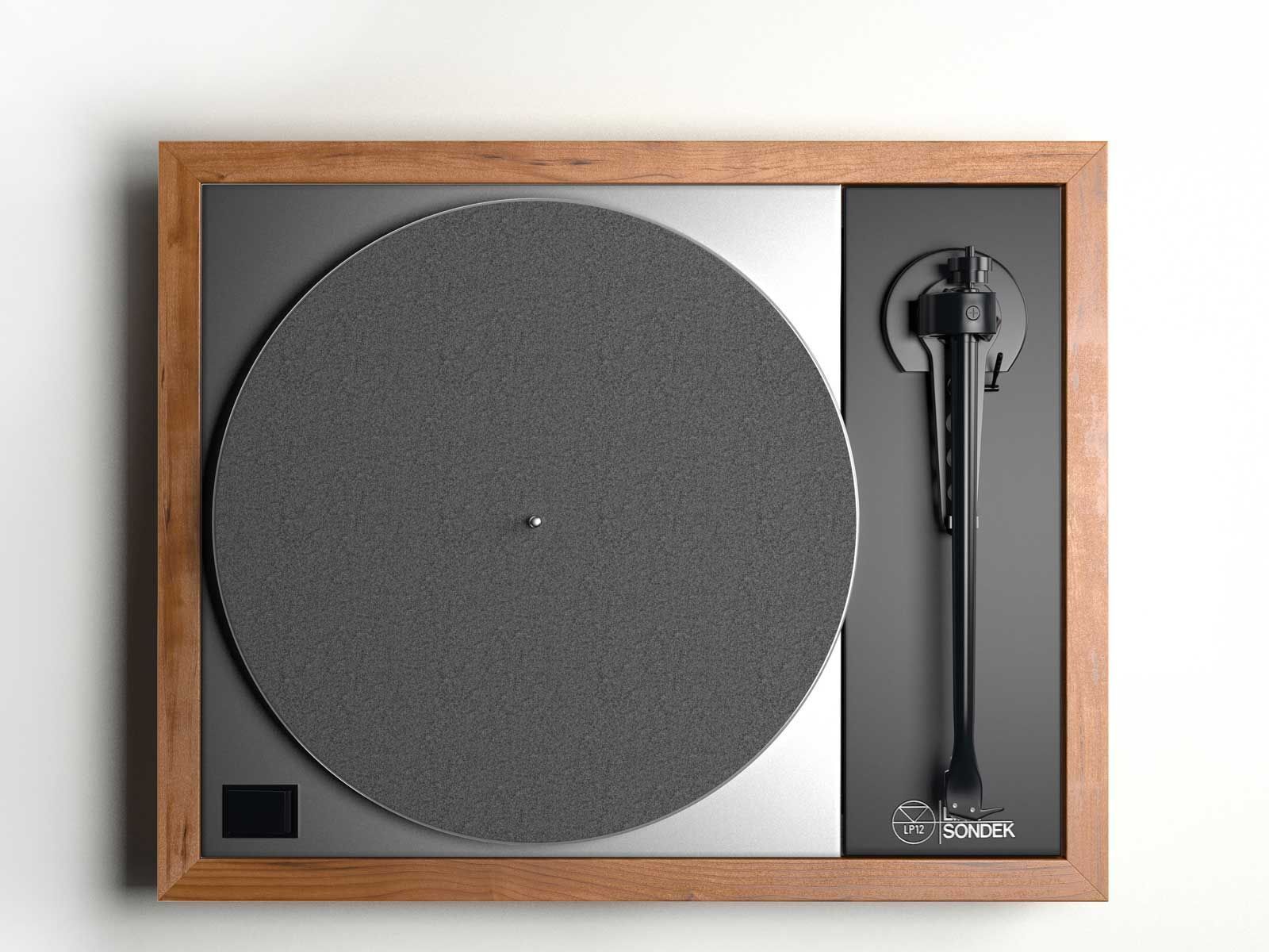 Turntable LCD-X Headphones 3D model_2