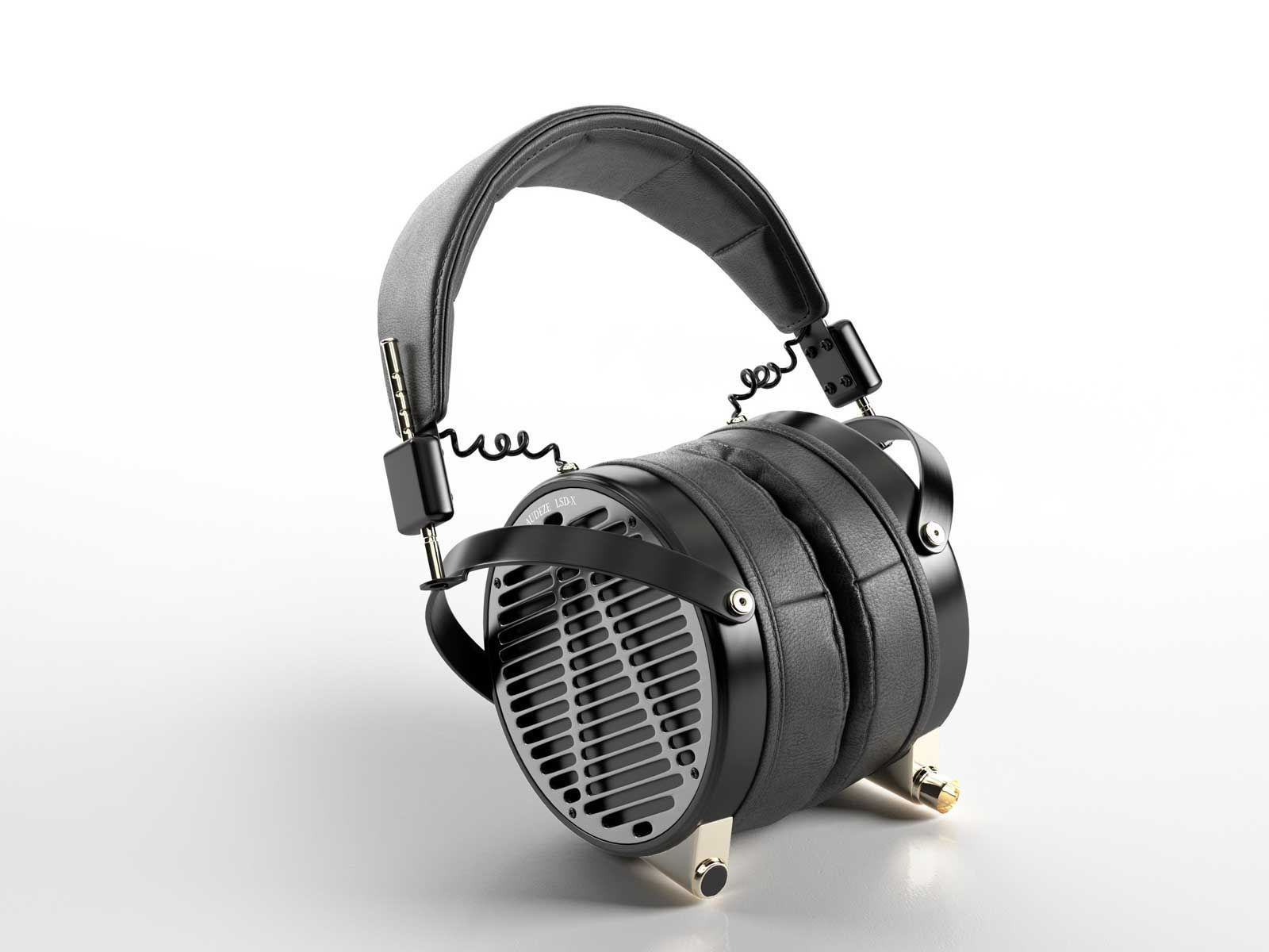 Turntable LCD-X Headphones 3D model_1