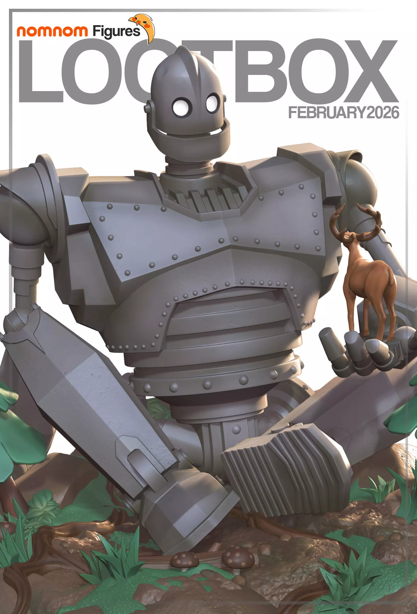 The Iron Giant 3D print model