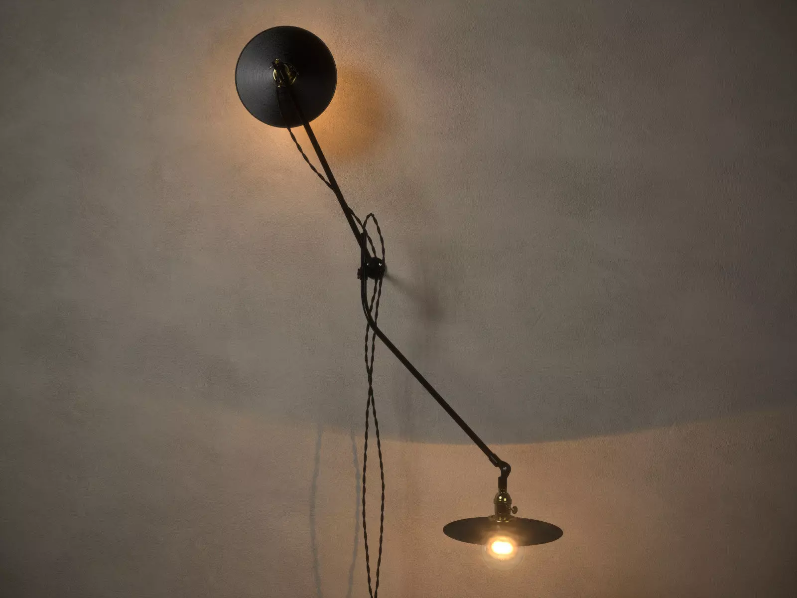 Workstead Bent Wall Lamp 3D model_0