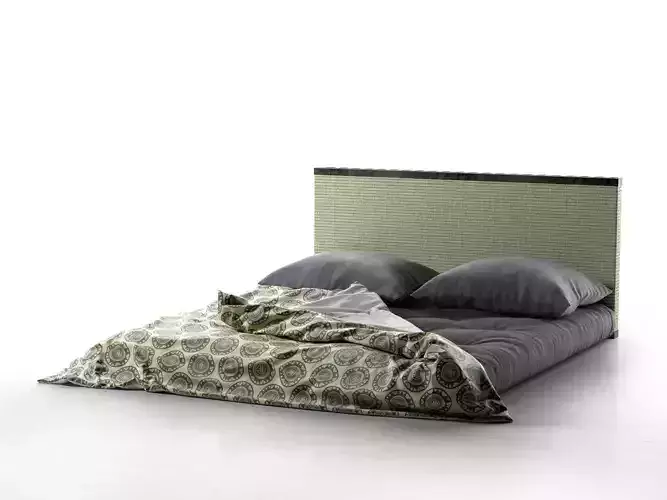 Tatami Bed 3D model