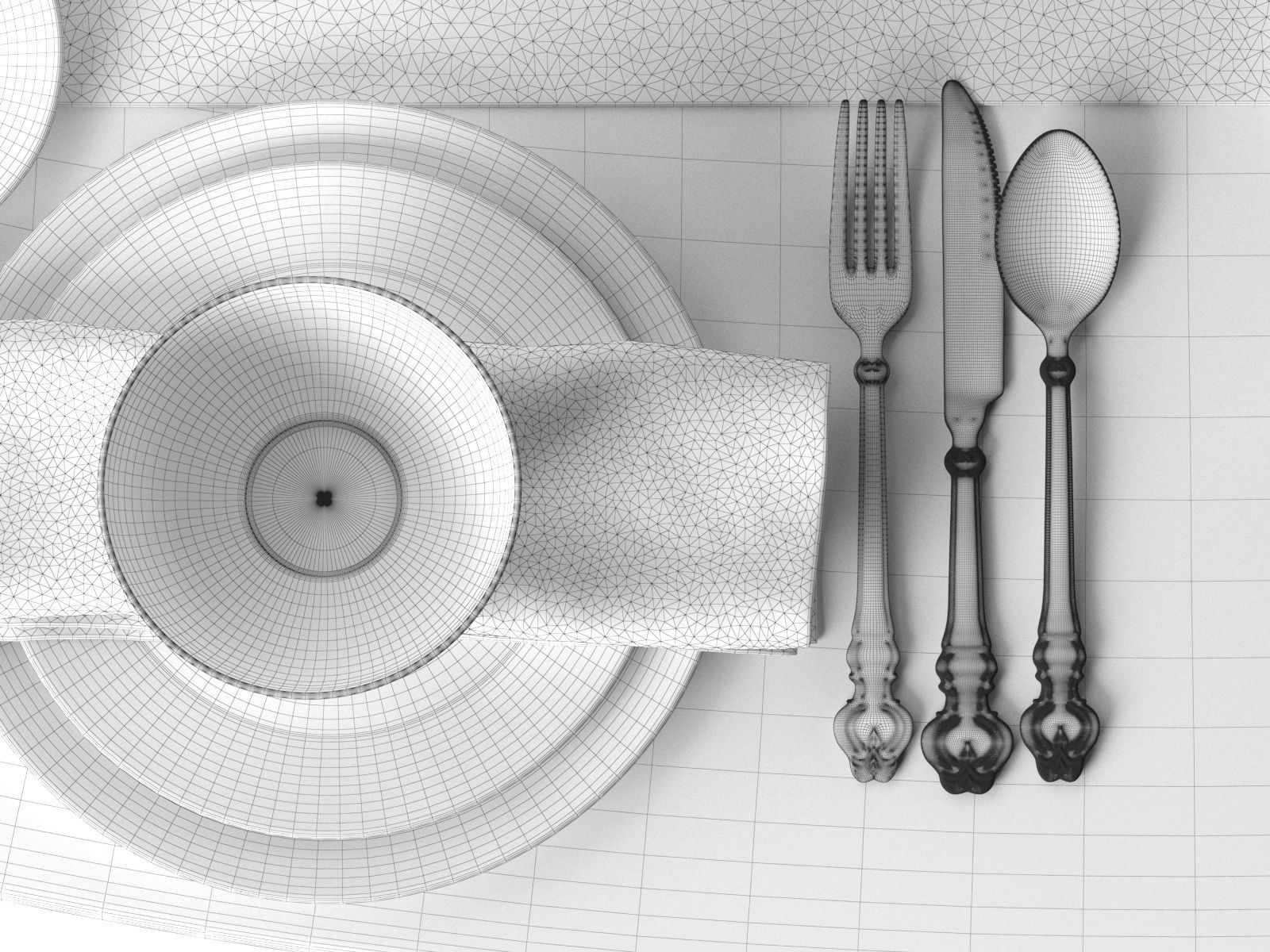 Table Setting by Villeroy Boch 3D model_4