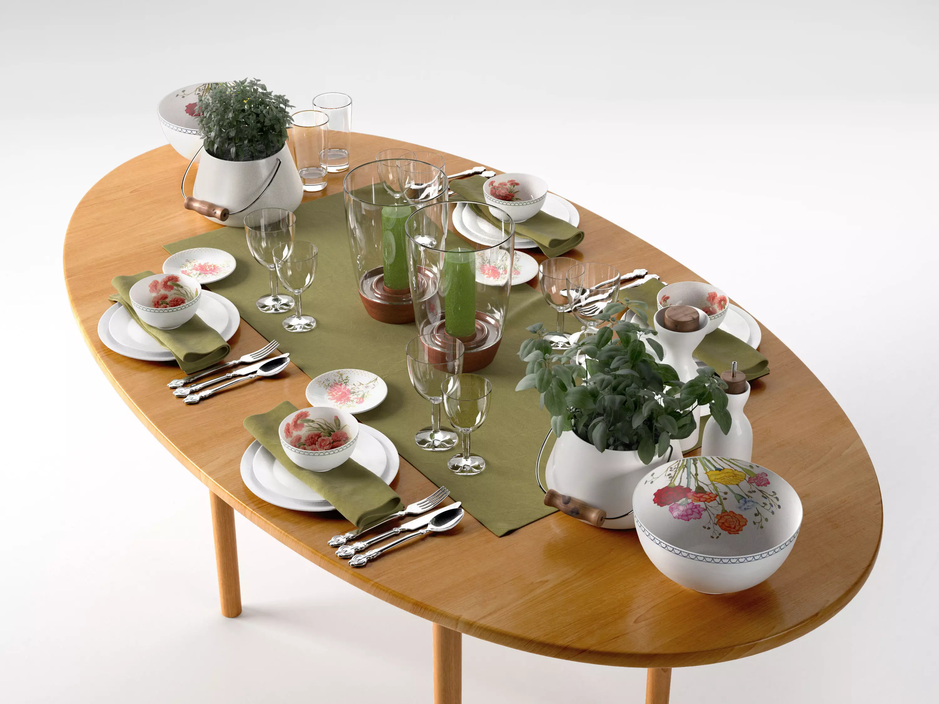 Table Setting by Villeroy Boch 3D model_0