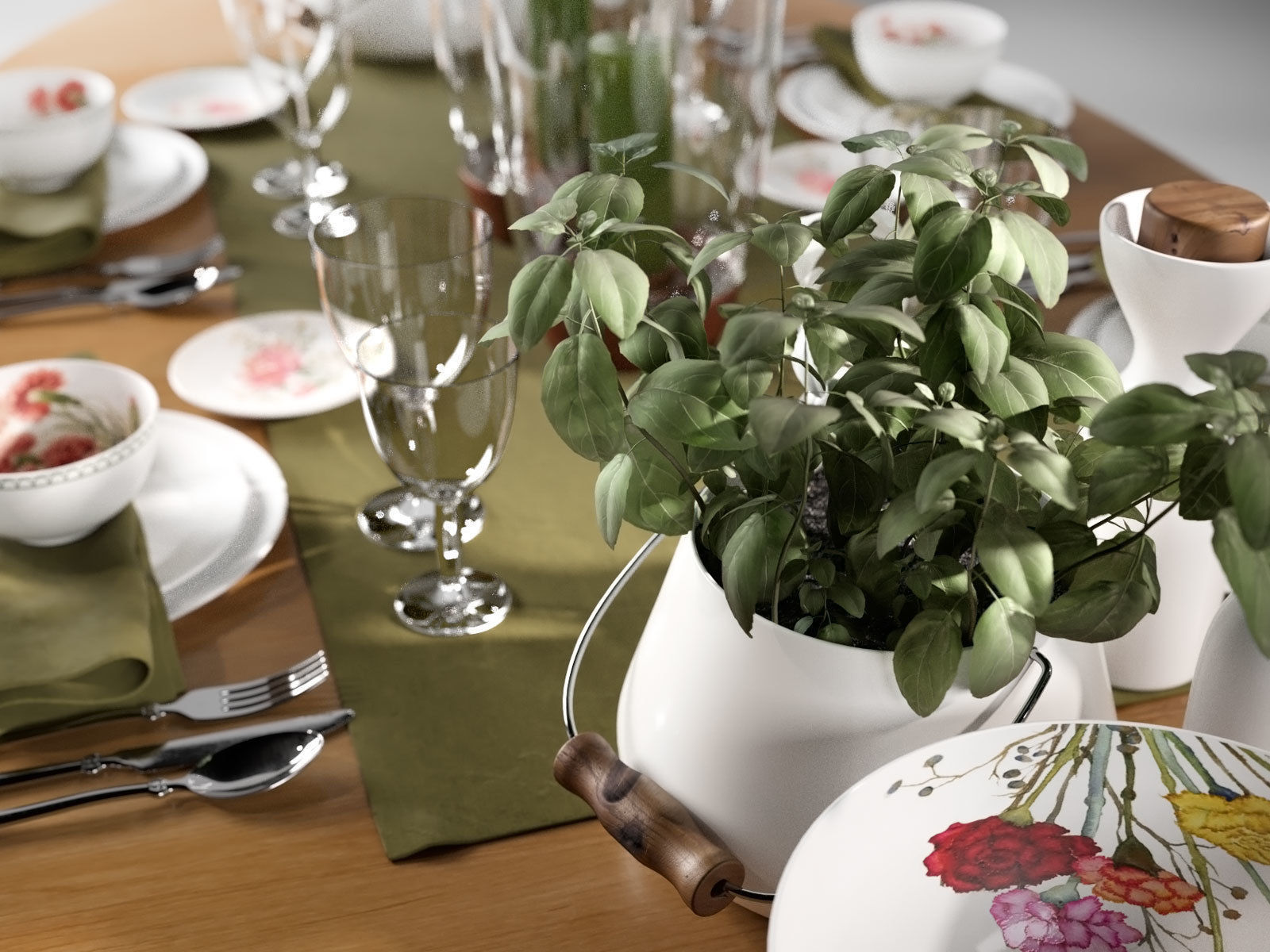 Table Setting by Villeroy Boch 3D model_1