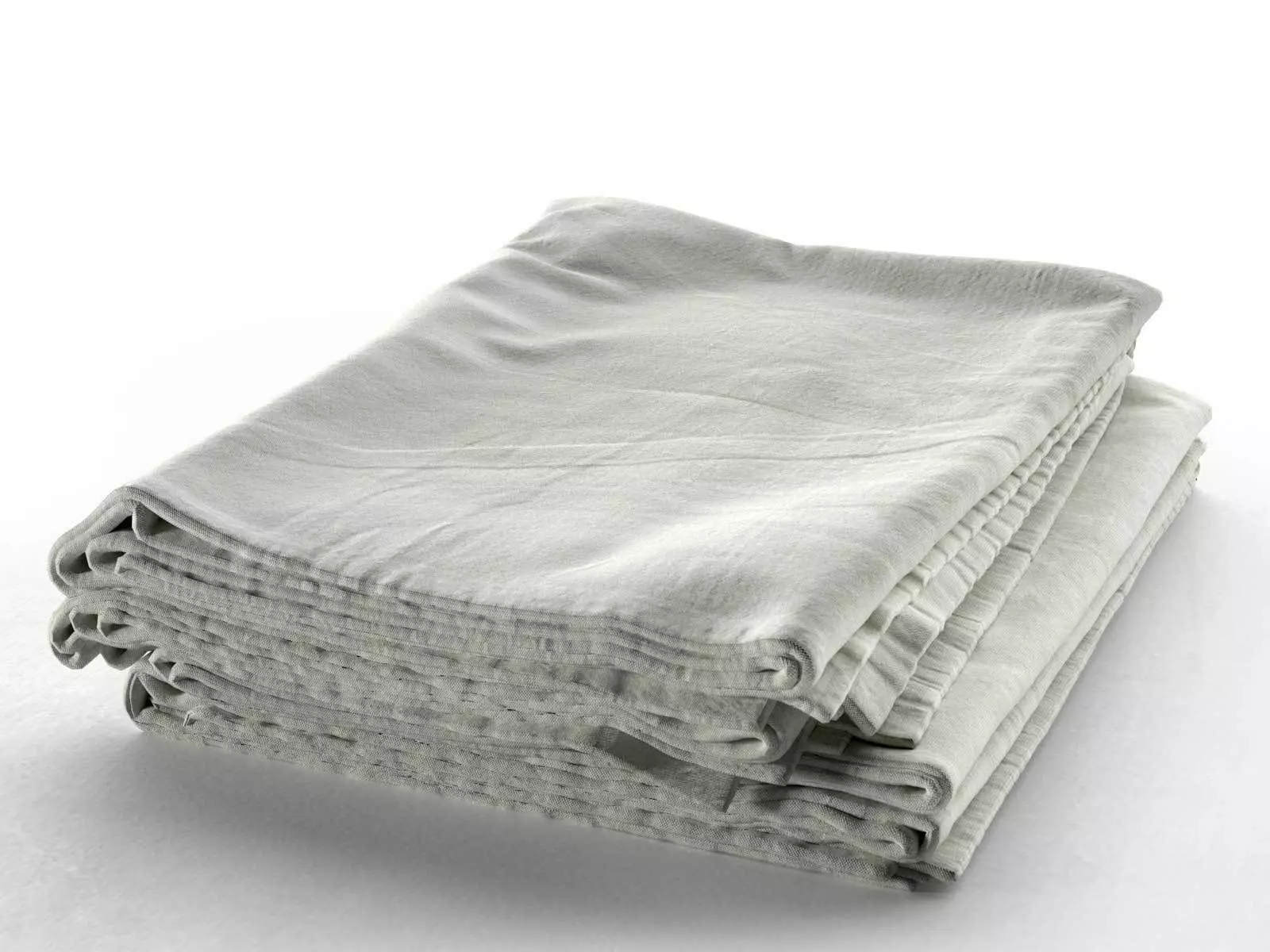 Stack of Towels 3D model_0