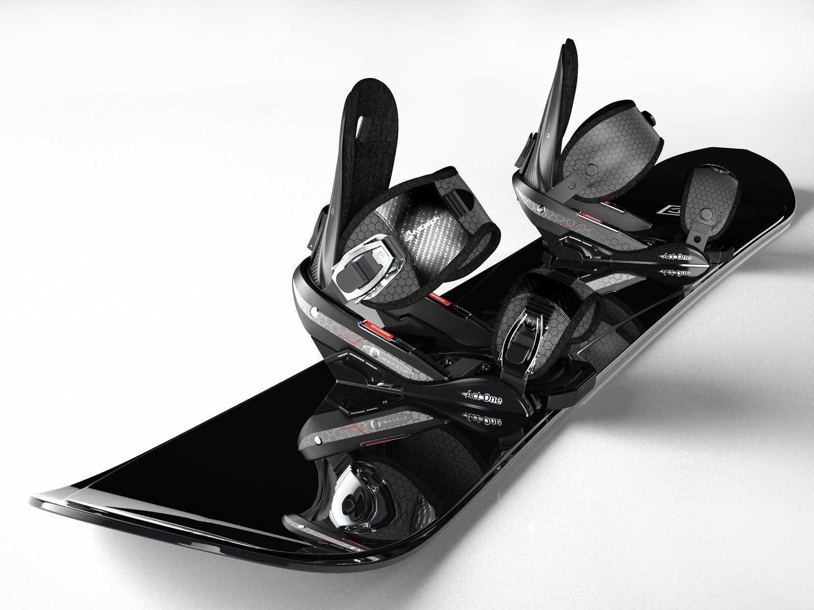 Snowboards by Nidecker 3D model_1