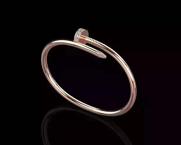 Juste un clou Nail Bracelet 20 Size with Gems N88