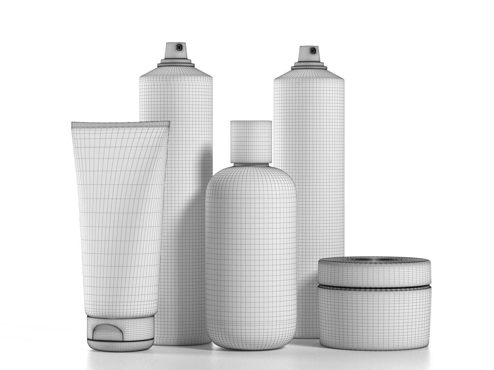 R Co Cosmetics 3D model_3