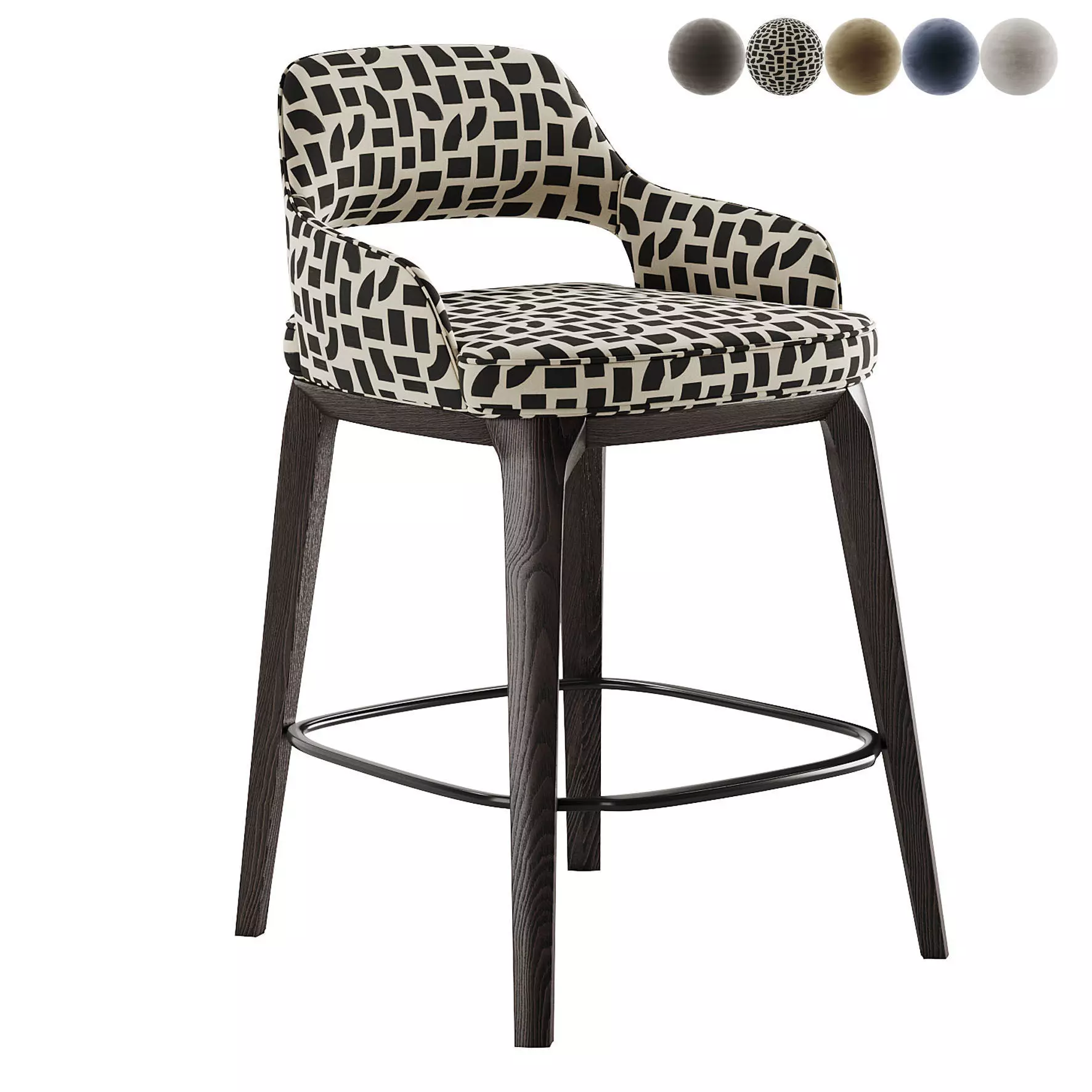 Poliform Sophie Lite Stoolv 3D model