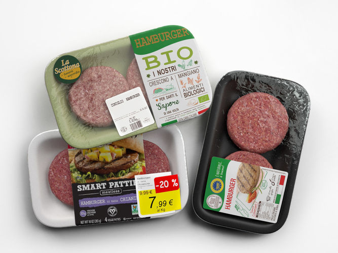 Packed Meat 3D model 3