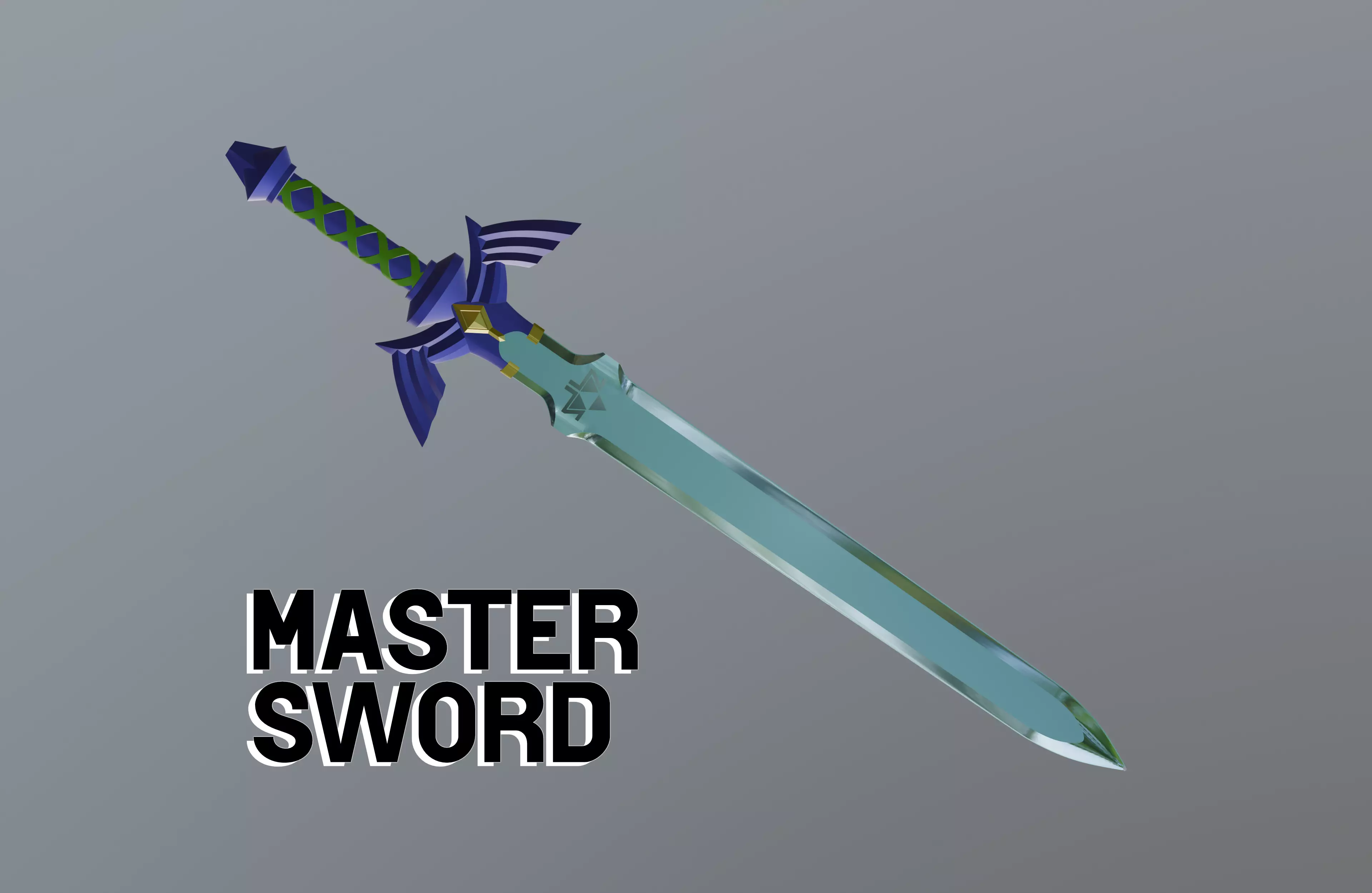 The Legend of Zelda - Master Sword 3D print model