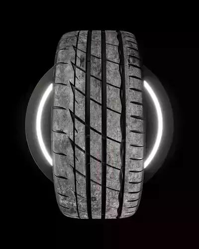Bridgestone Potenza Adrenalin RE-005 235 35 ZR19 3D model 7