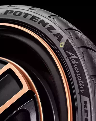 Bridgestone Potenza Adrenalin RE-005 235 35 ZR19 3D model 3