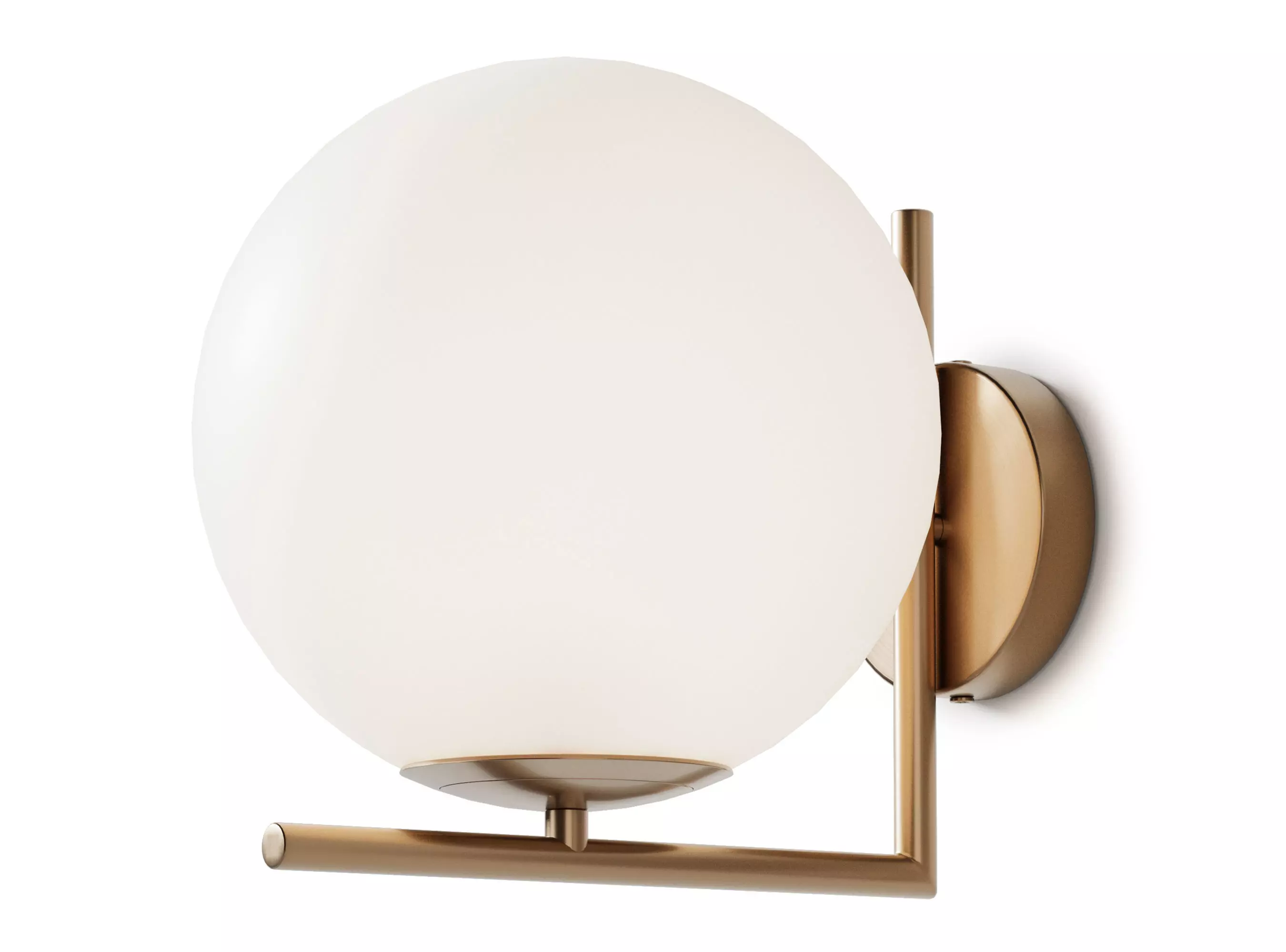 Dantone Home Bolla-Unica bronze sconce 3D model