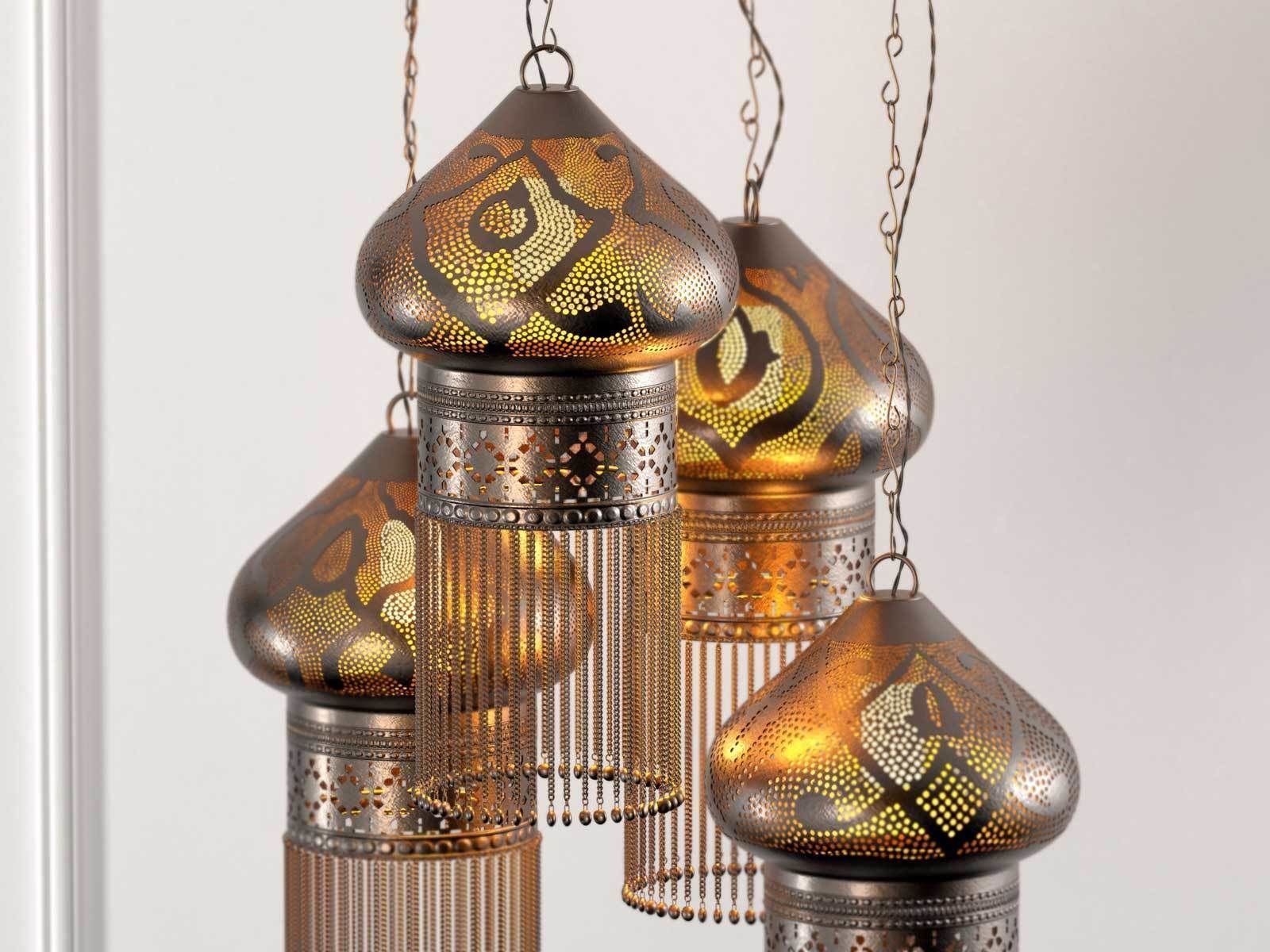 Moroccan Pendant Lights 3D model_1