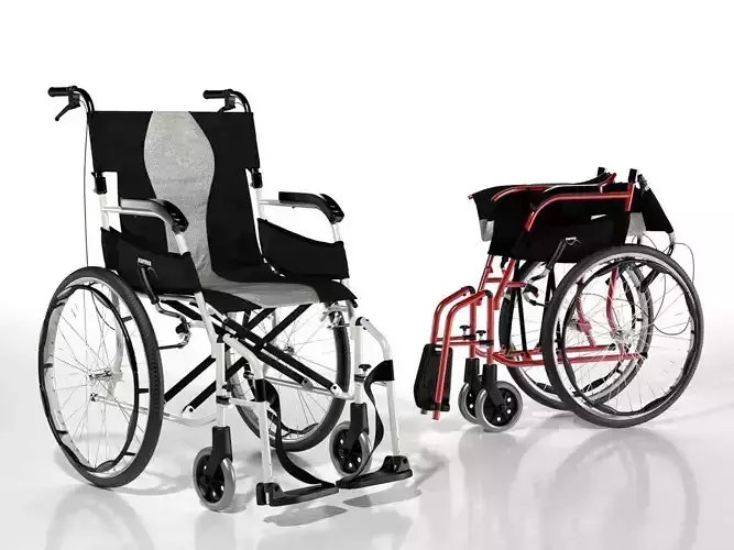 Karma Ergo Flight Wheelchair 3D model