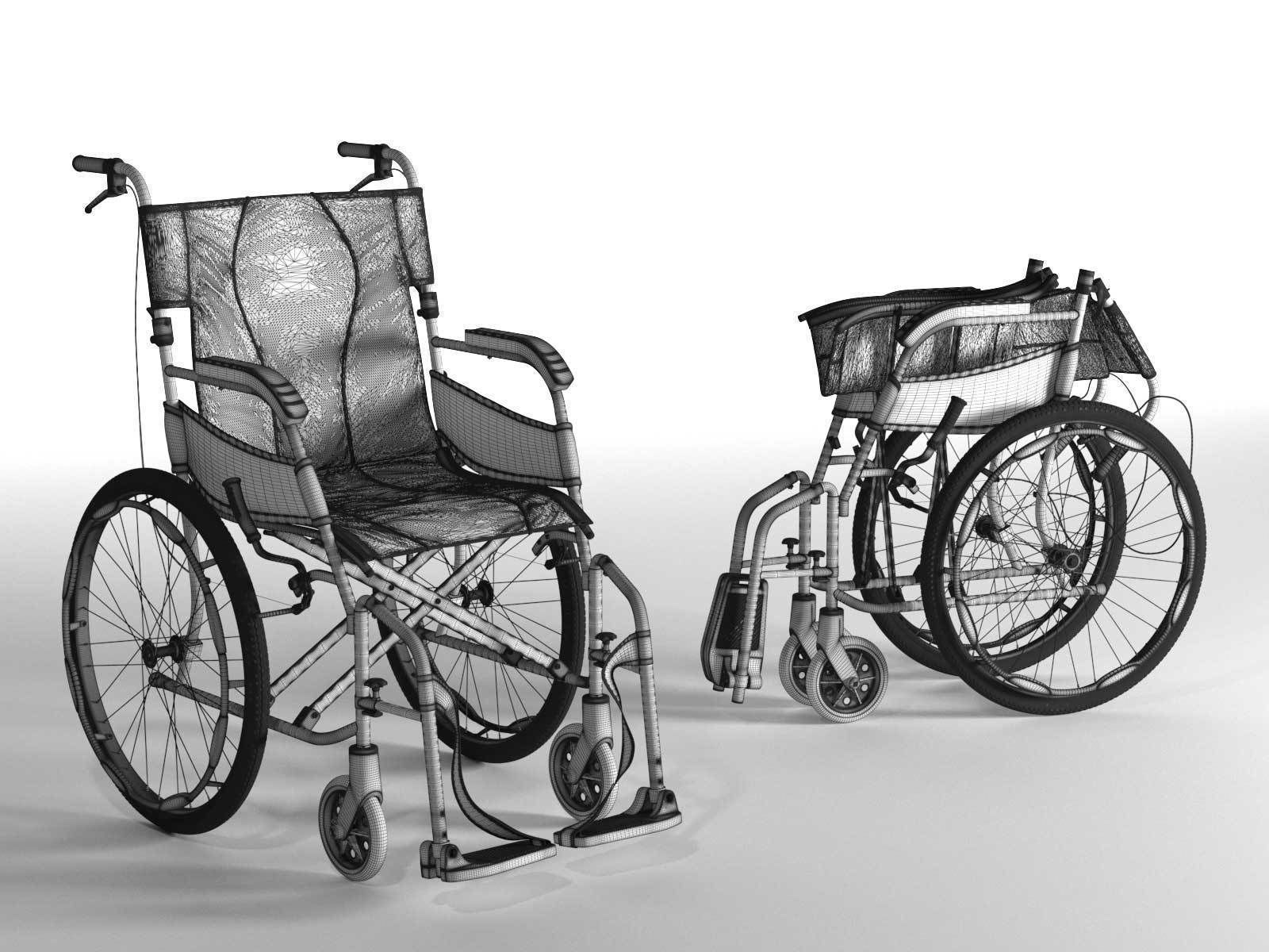 Karma Ergo Flight Wheelchair 3D model_4