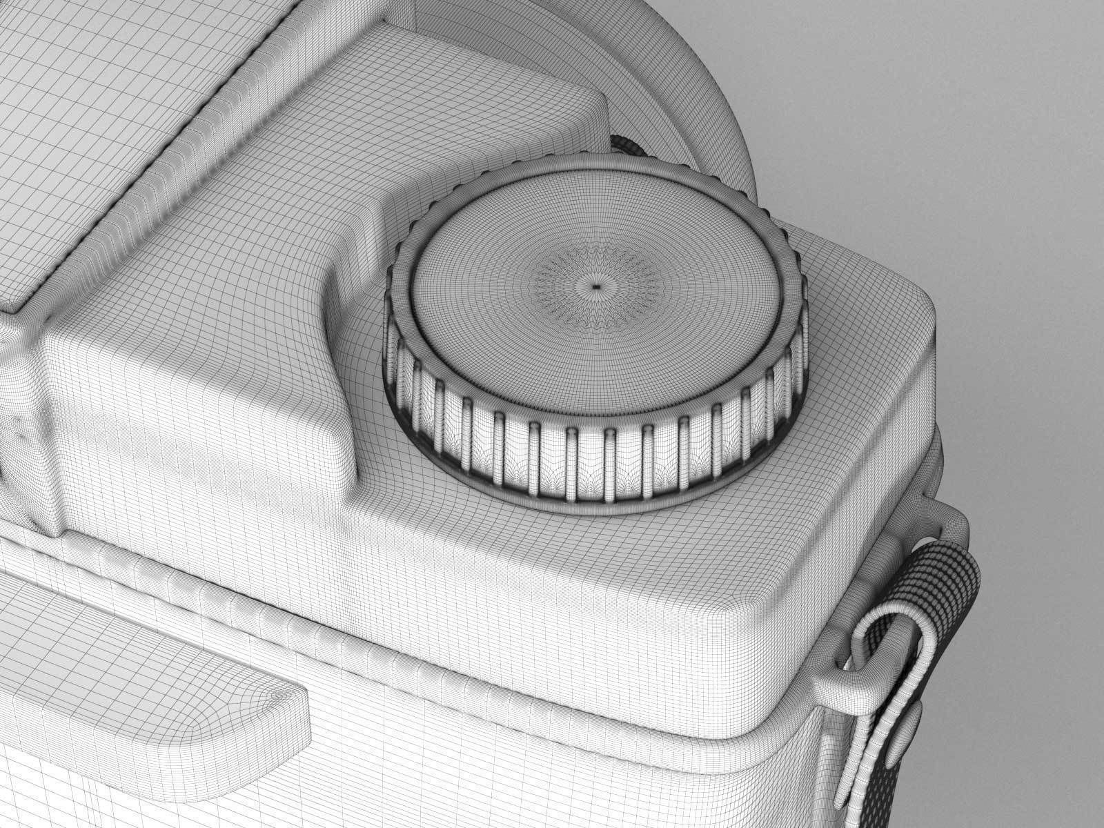 Diana Fplus Camera 3D model_5