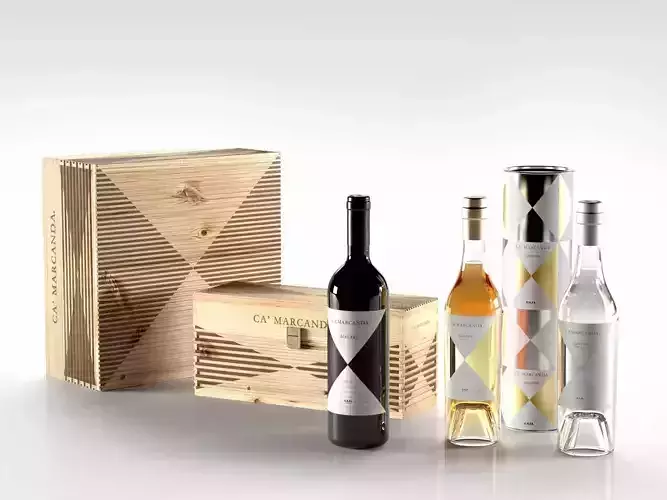 Ca Marcanda Wine and Boxes