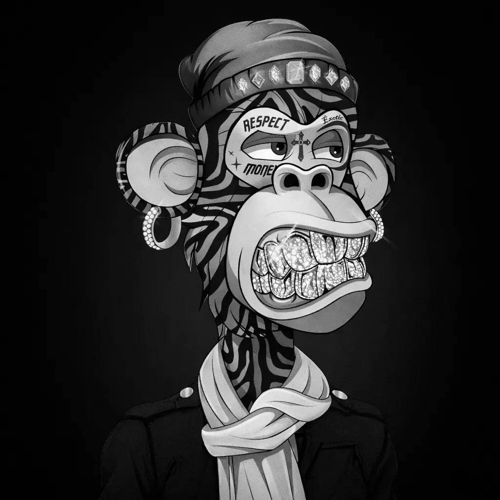 Blinged Monkey 3D Print Model 3D print model