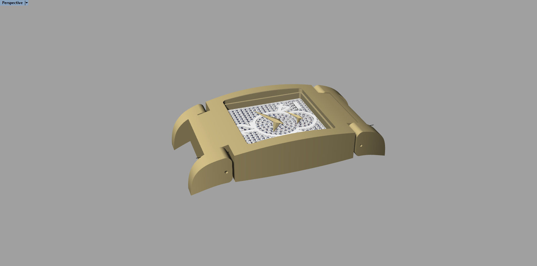 De Grisogono watch - bracelet 3D print model_7
