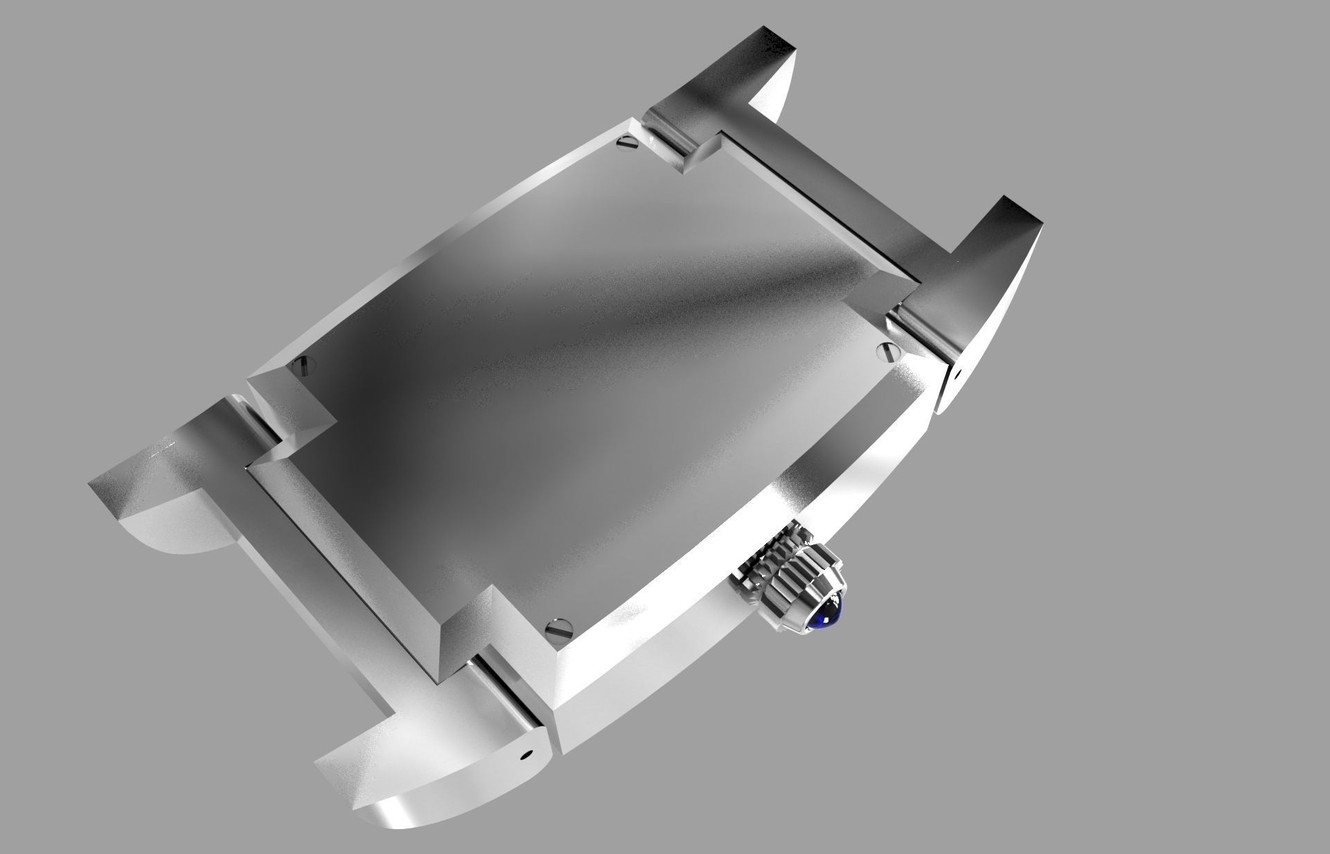 De Grisogono watch - bracelet 3D print model_5