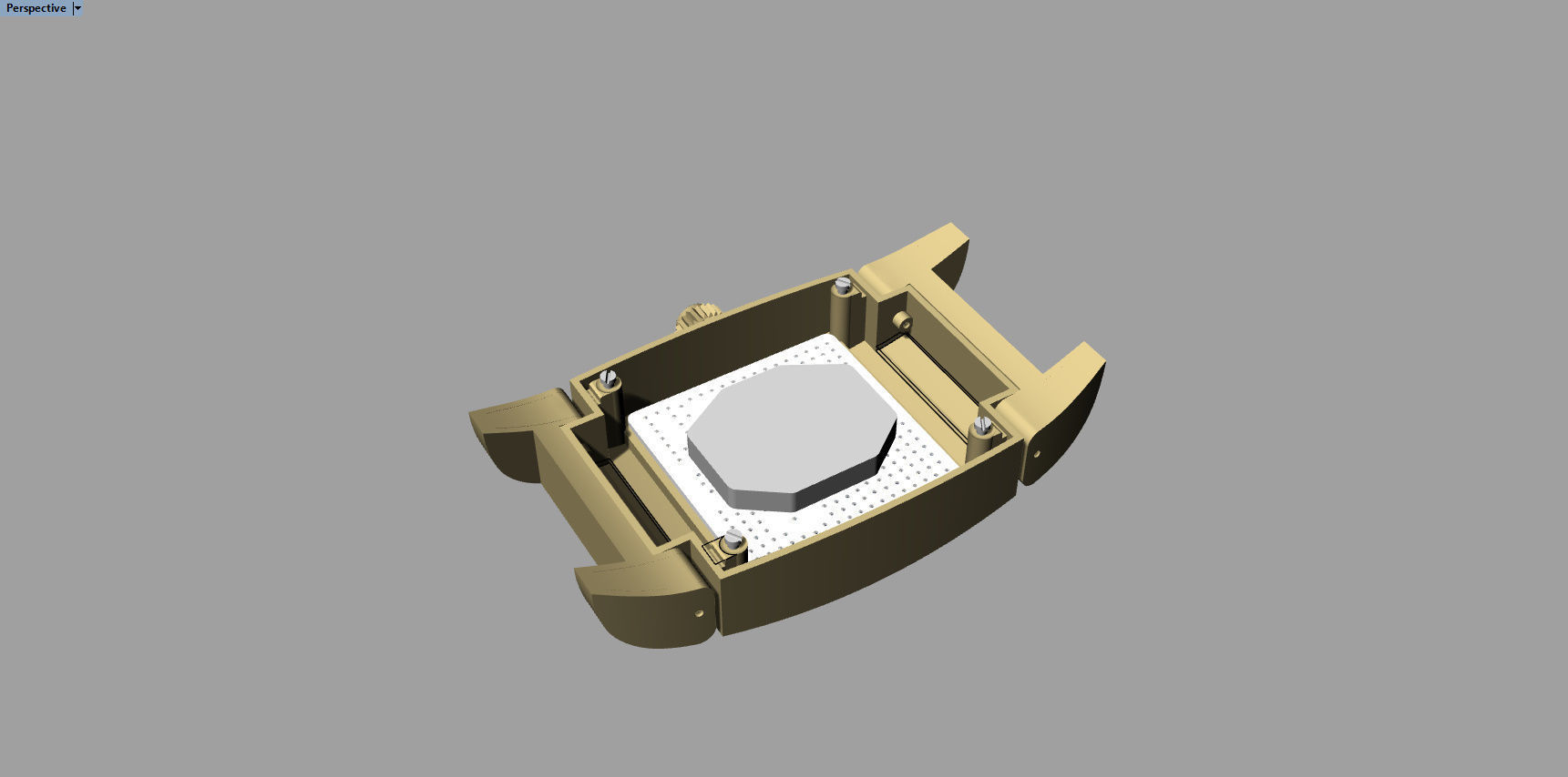 De Grisogono watch - bracelet 3D print model_11