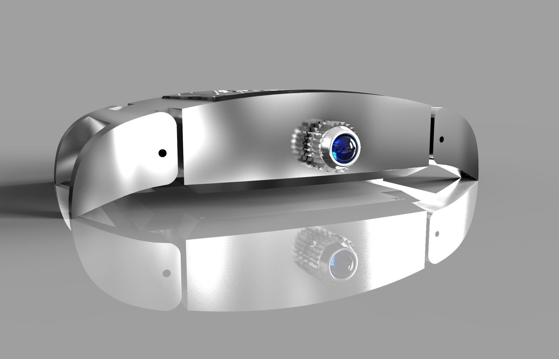 De Grisogono watch - bracelet 3D print model_2