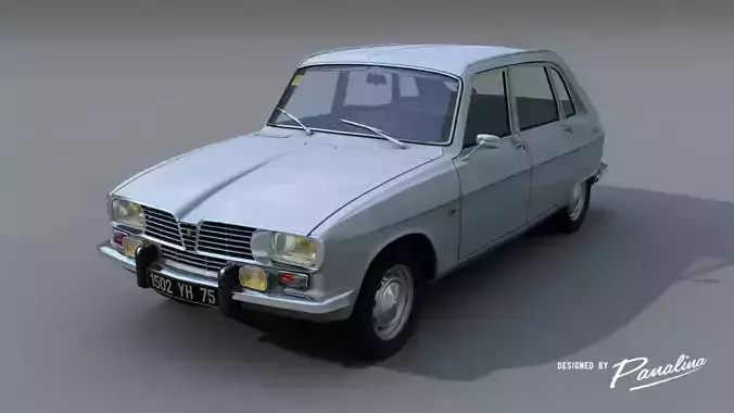Renault 16 TS - 1970 3D model
