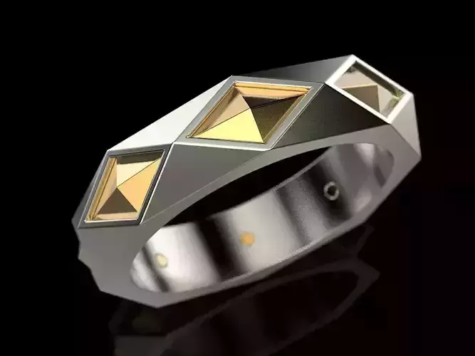 Ring Facet 3D print model