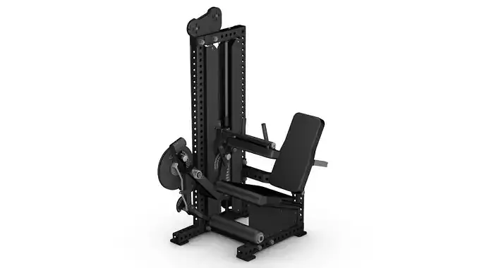 Commercial-grade leg extension and leg curl