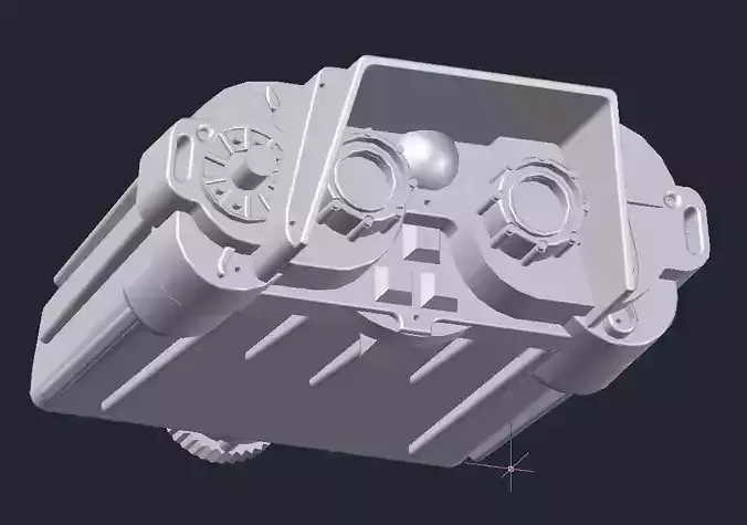 SW  electrobinoculars 3D print model