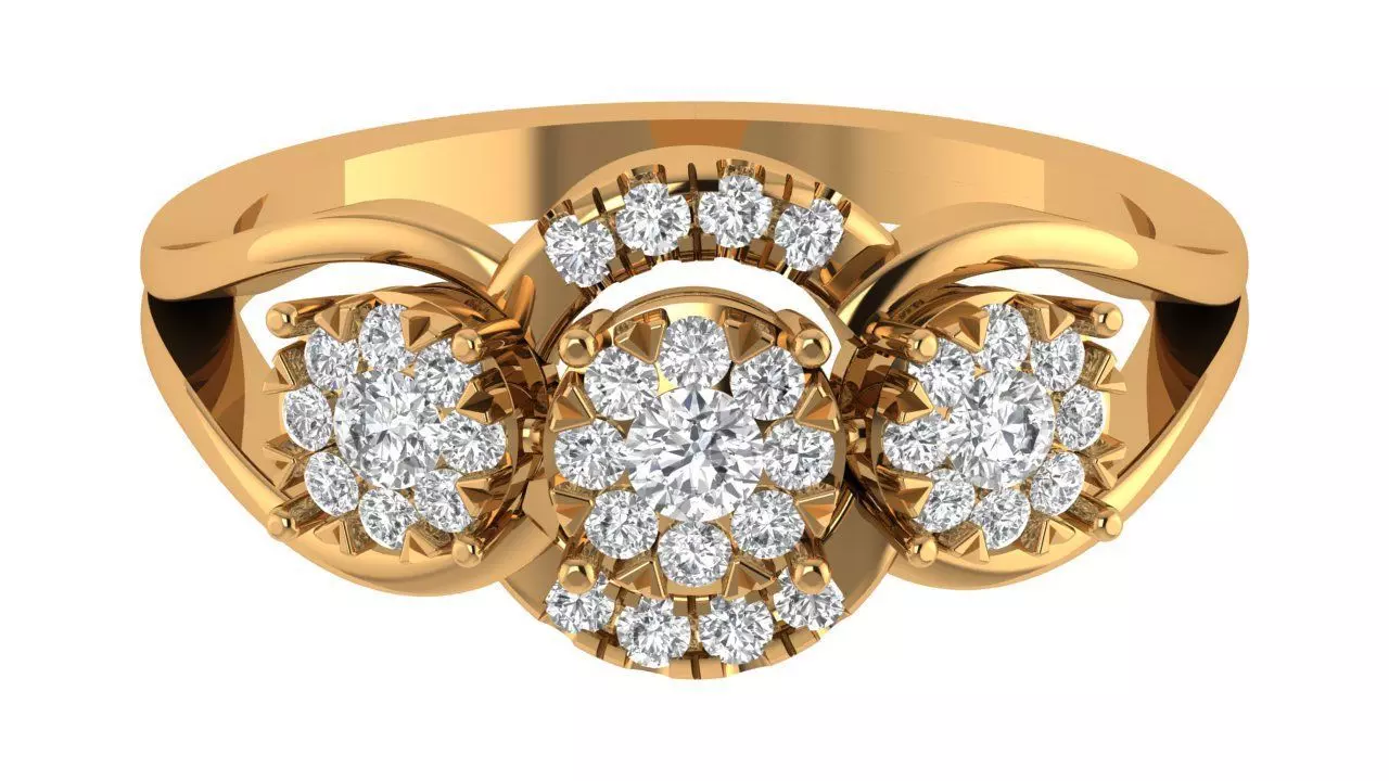 Vintage Ring 3D print model