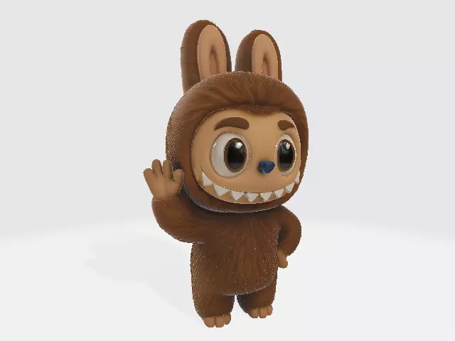 Labubu Sprinkle Paws 3D print model