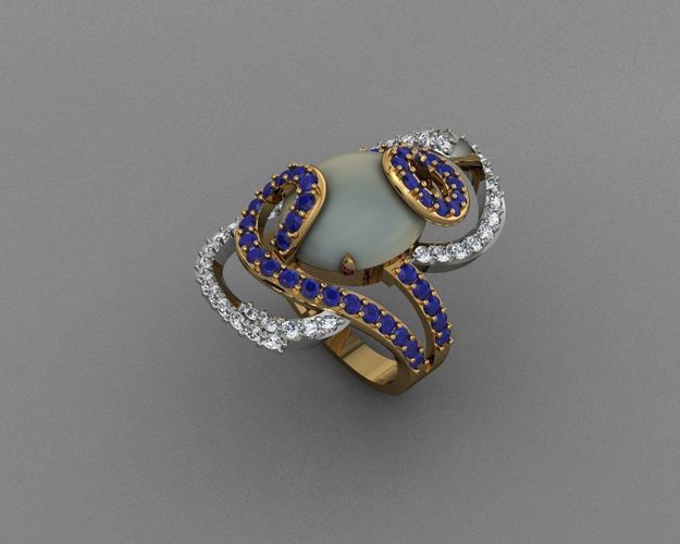 aries like ring 3D print model